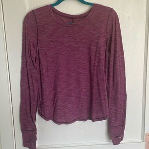 Lululemon pink longsleeve top